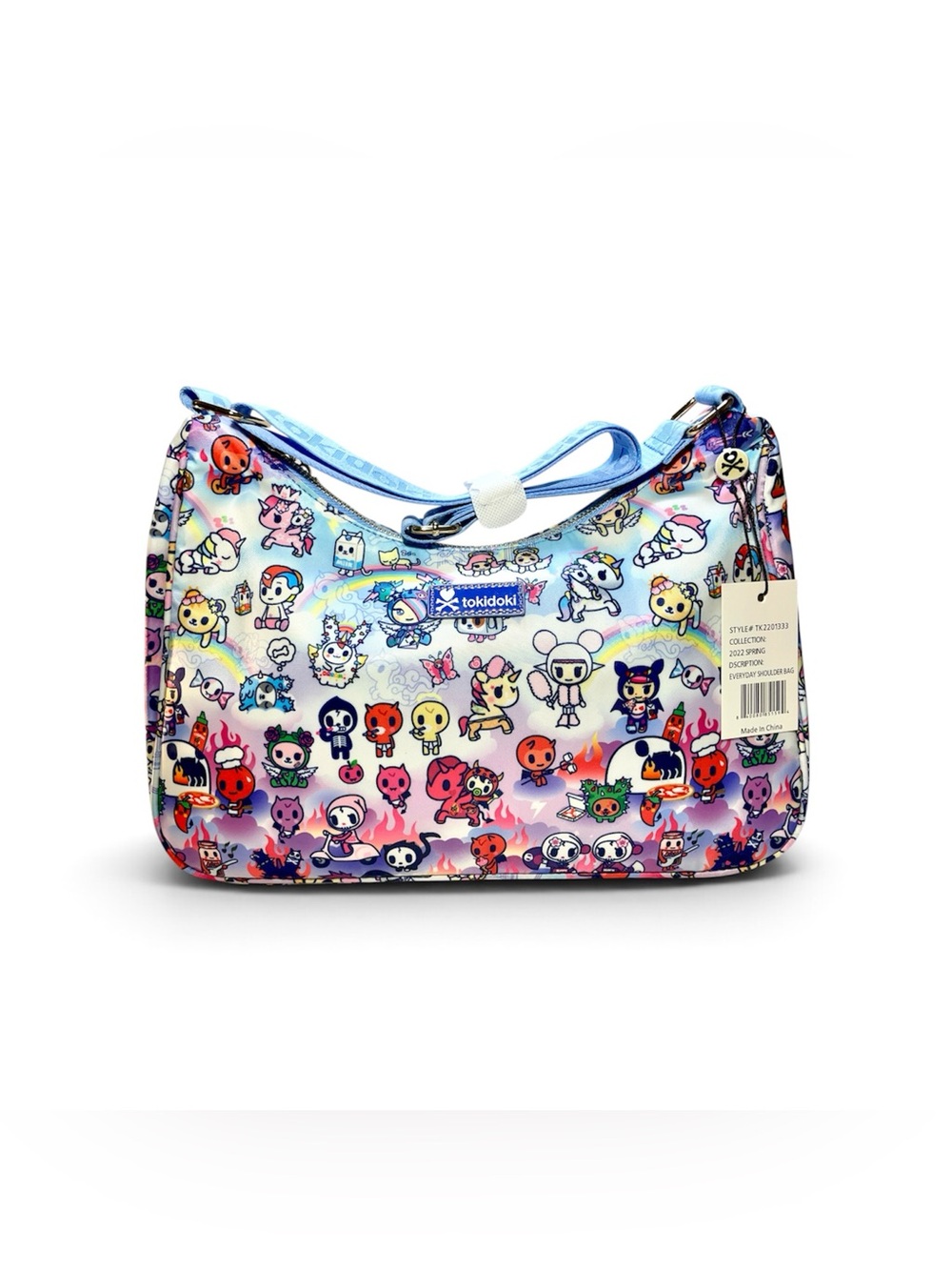 Tokidoki Angels & Devil Naughty or Nice Design Shoulder Bag Handbag Purse NEW